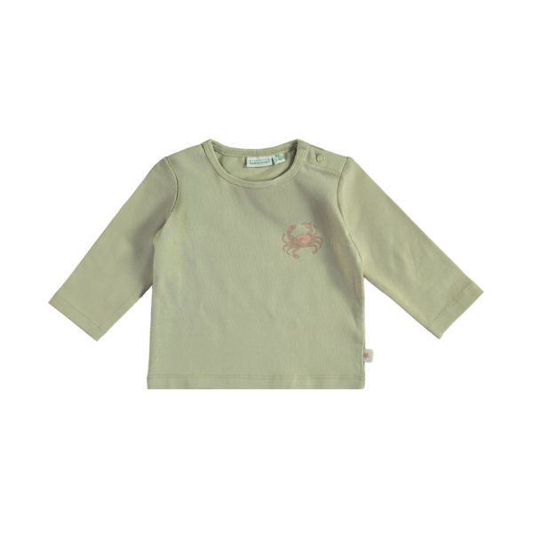 Babylook Crab T-Shirt - Maat 56 - Moss Gray