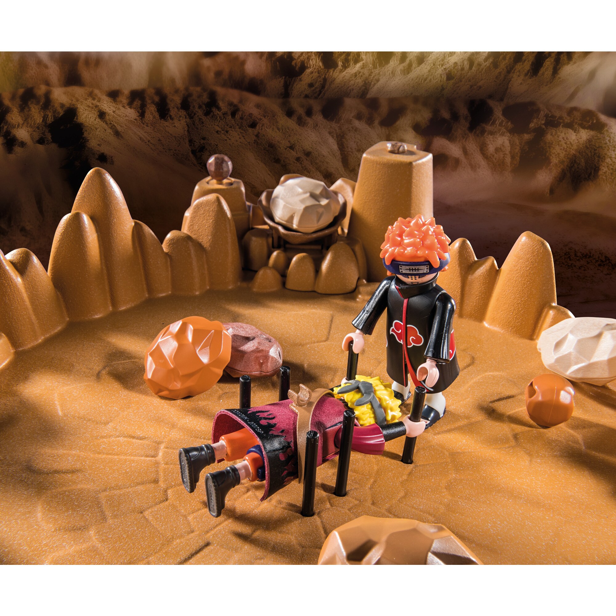 PLAYMOBIL Konstruktionsspielzeug Naruto Shippuden Naruto vs. Pain