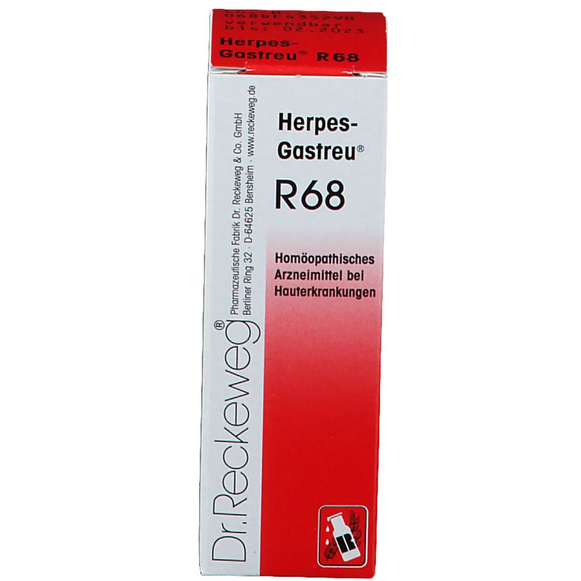 Herpes-Gastreu® R68 Tropfen