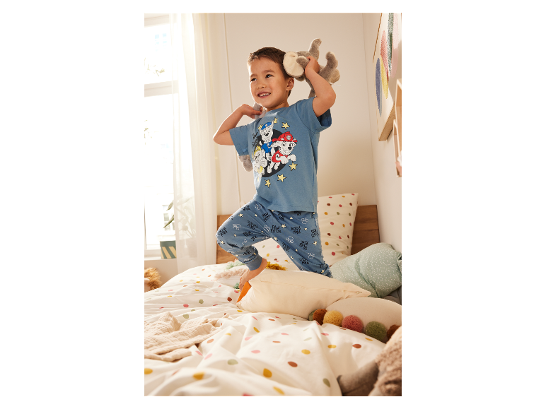 Kinder pyjama met glow-in-the-dark print