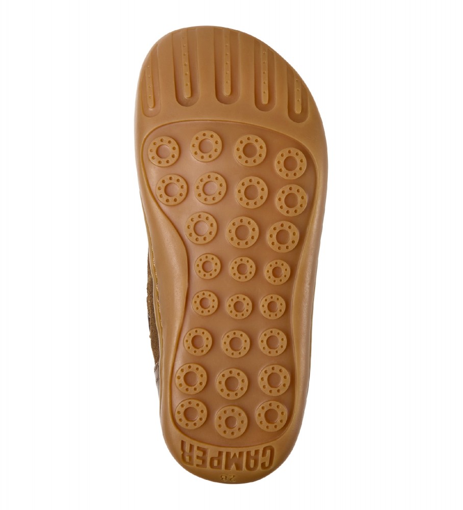 Botas Camper Peu Cami em couro marrom