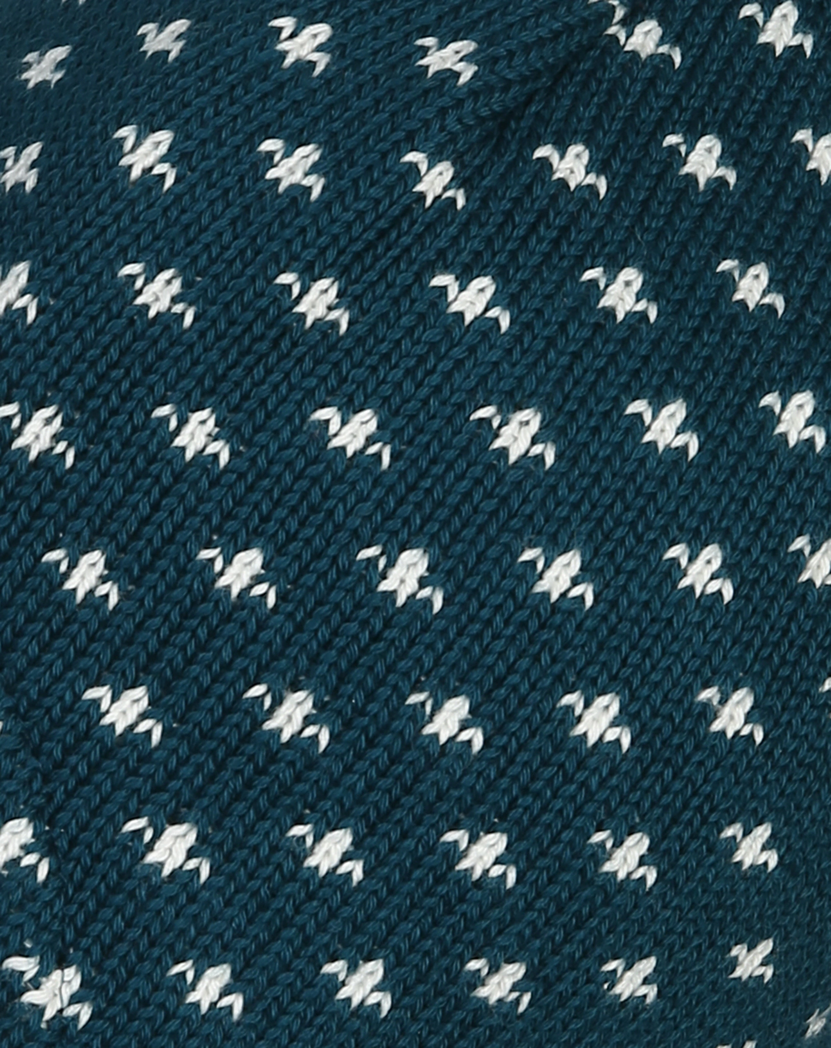 Strickmütze TIPSA in deep teal/ofwhite