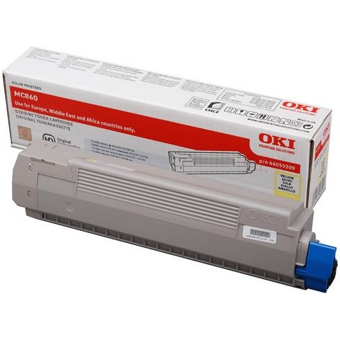 OKI 44059209 Cartouche de toner 1 pièce(s) Original Jaune