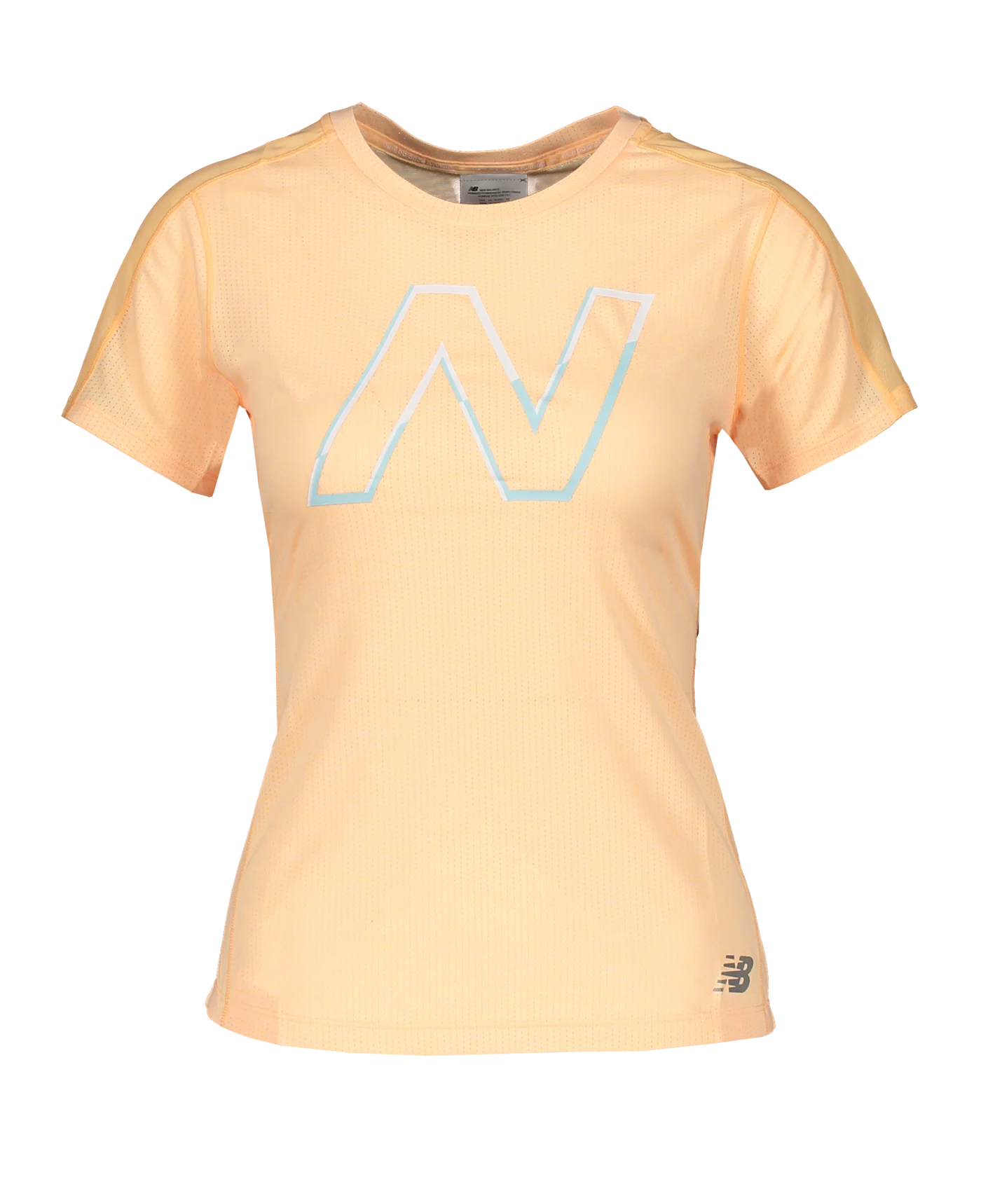 New Balance Printed Impact T-Shirt Damen FLMO