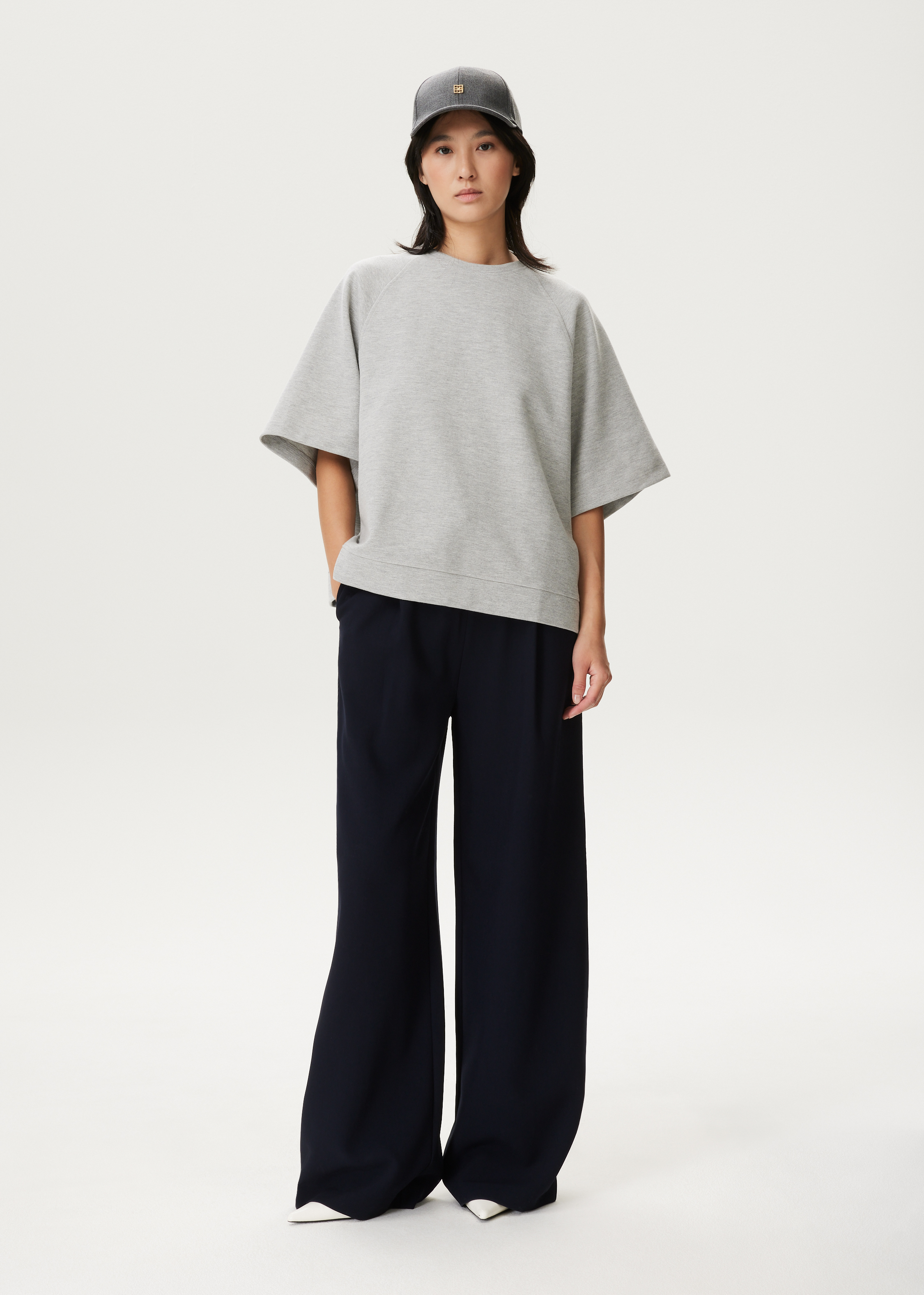 Sweater met wijde mouwen