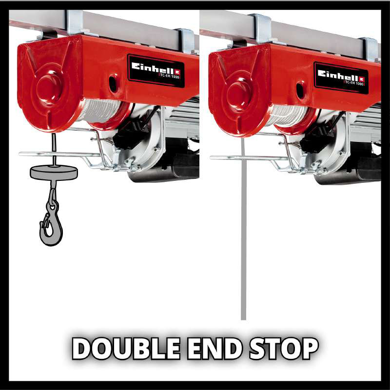 Einhell elektrische takel 500/999kg