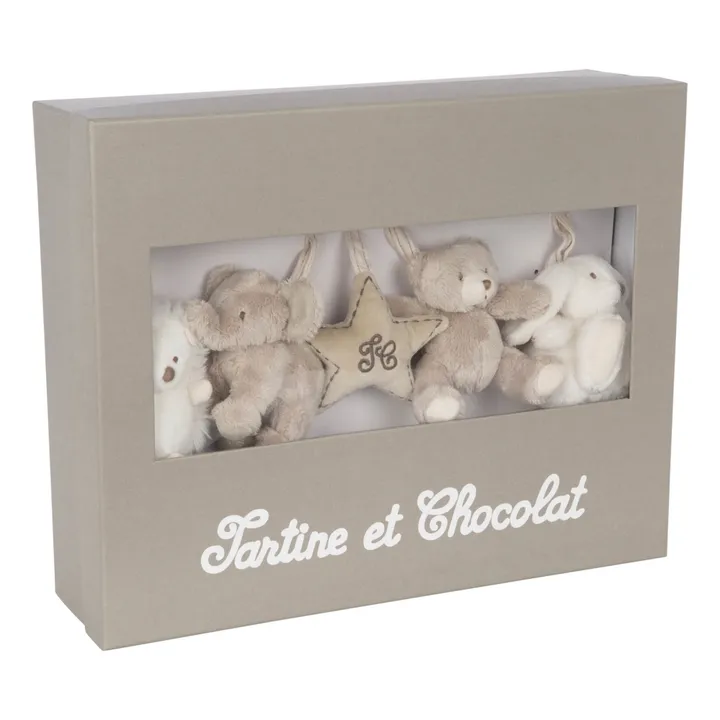 Tartine et Chocolat Mobile musical | Gris clair
