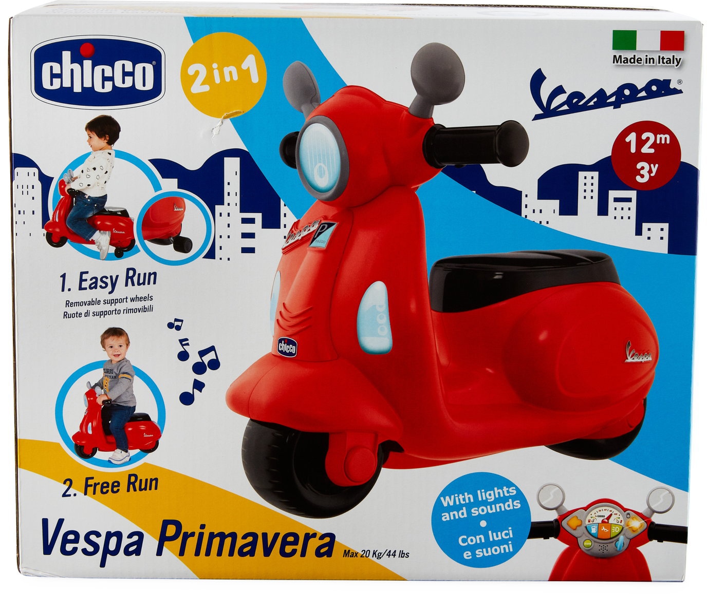 Chicco Rutschmotorrad »Kleine Vespa« Made in Europe