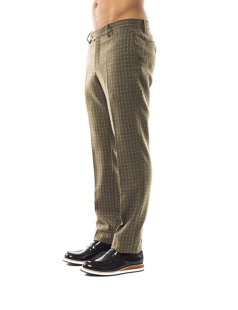 Men's Beige Trousers