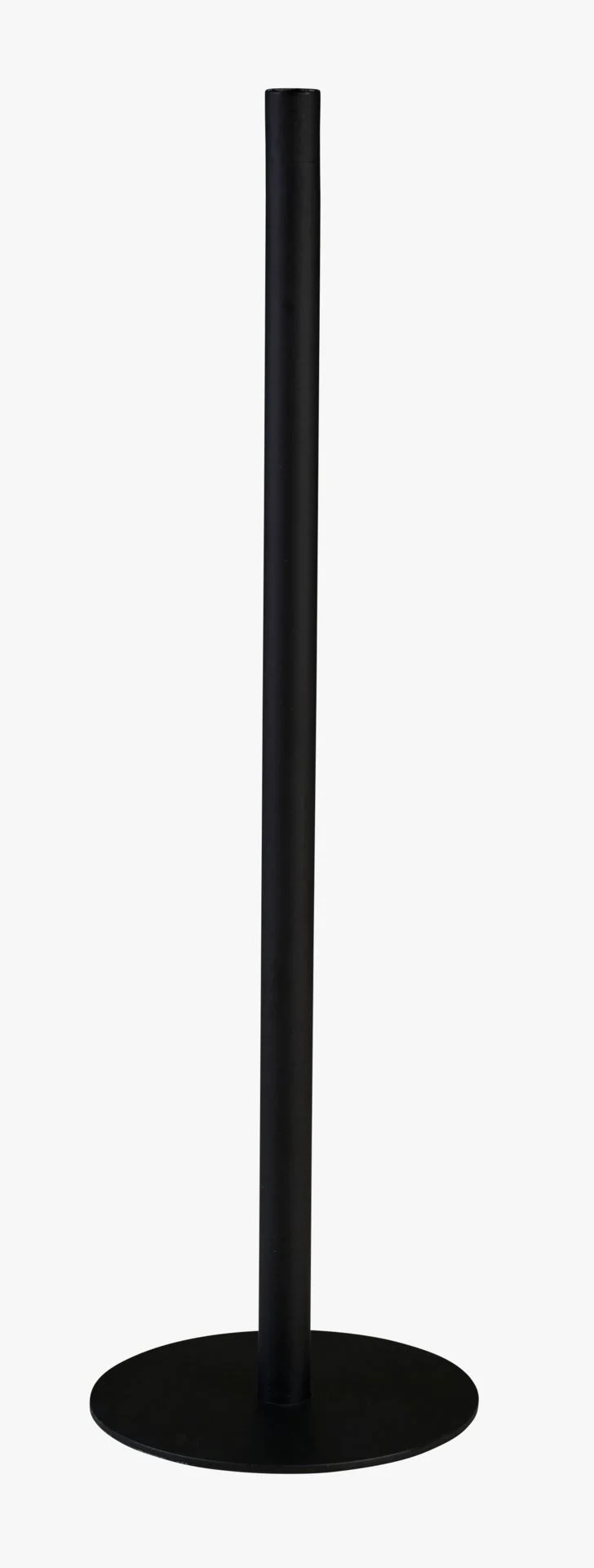 Lysestake svart - 18x18x80 cm
