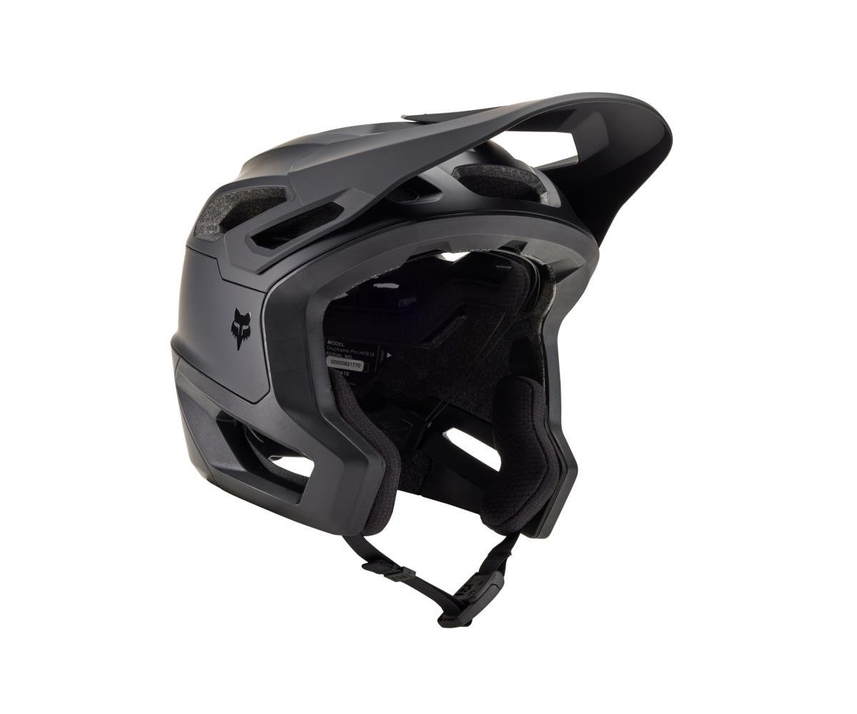 Fox Dropframe Pro Downhill Fietshelm Mat Zwart