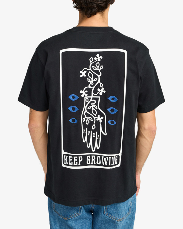 Rvca Keep Growing SS Black