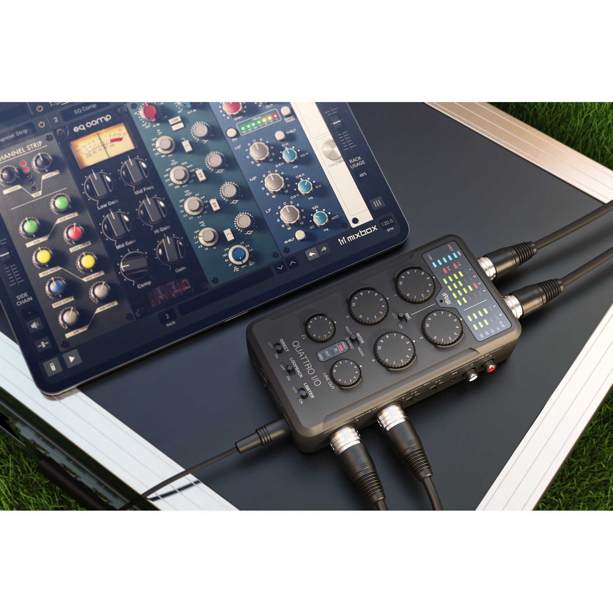 IK Multimedia iRig Pro Quattro I/O Deluxe audio en MIDI interface