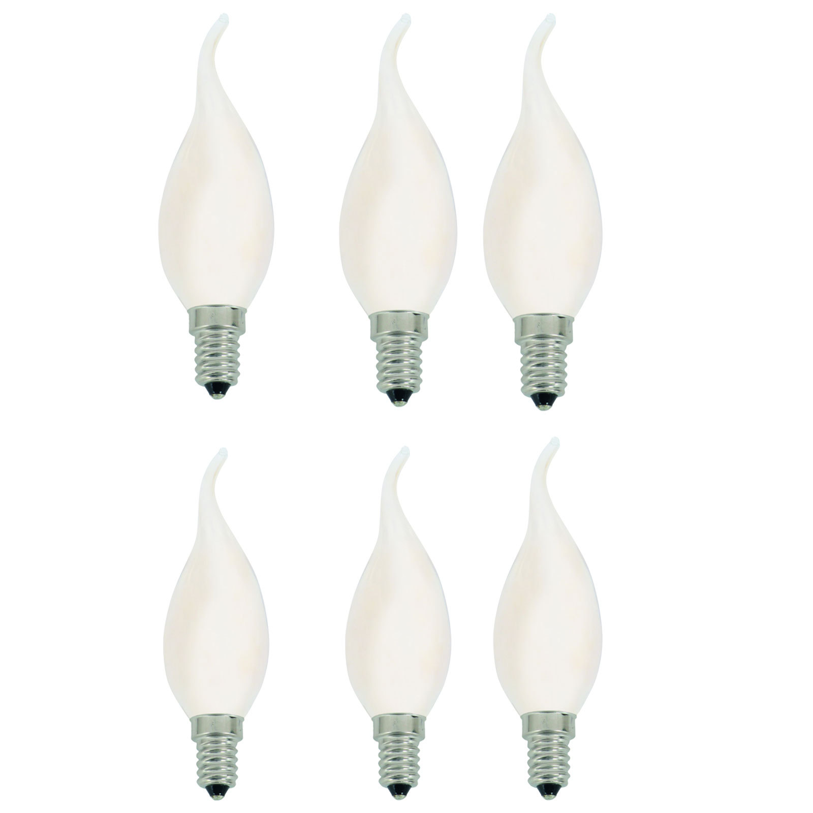 6er-Set LED-Leuchtmittel E14 - 4W - warmweiß