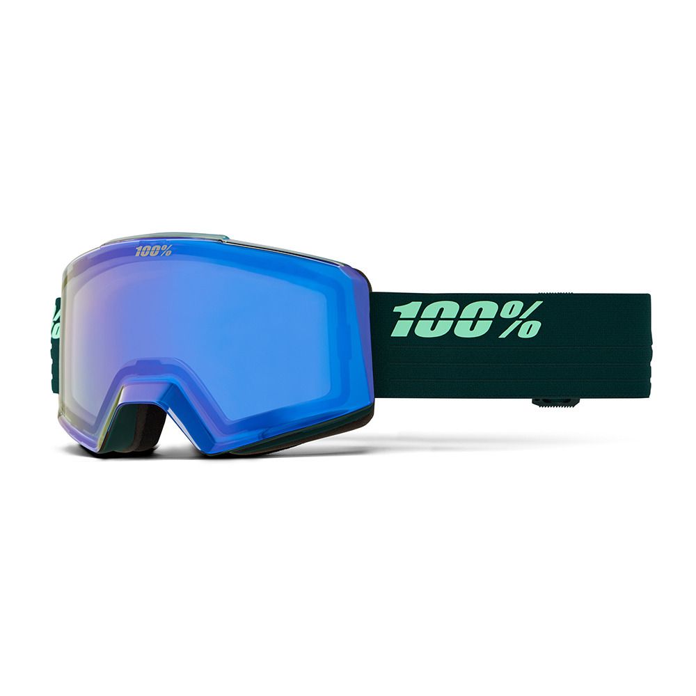 100 percent NORG HIPER - Masque ski + écran supplémentaire Homme chameleon/green