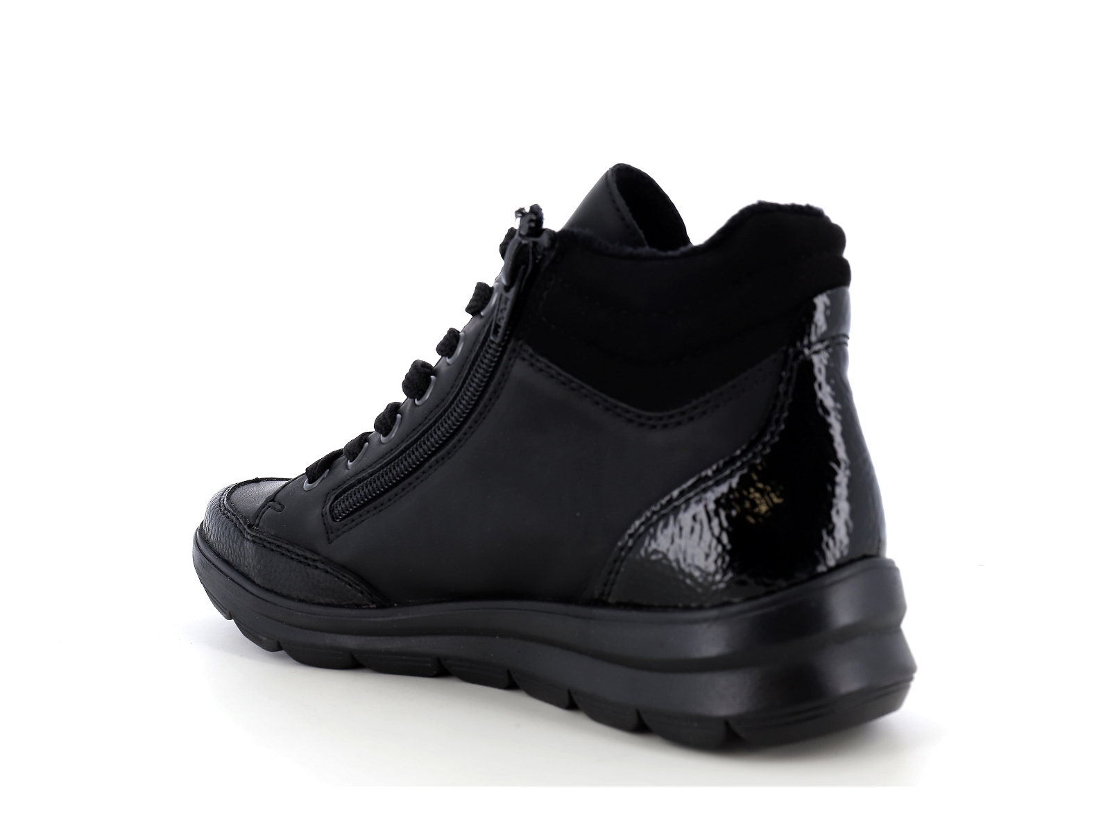 Rieker-Z0040 Cuir Noir