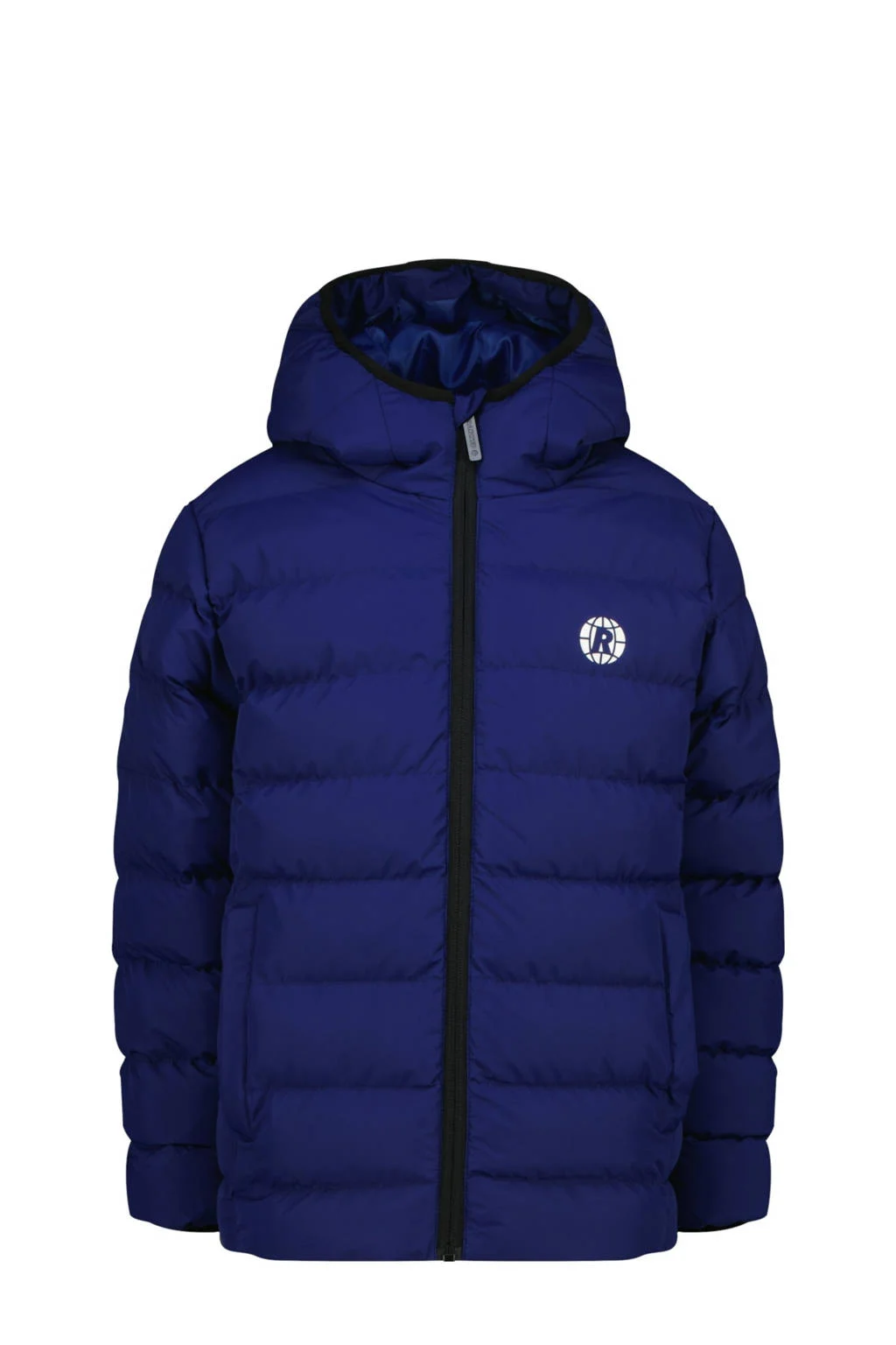 Raizzed gewatteerde jas donkerblauw