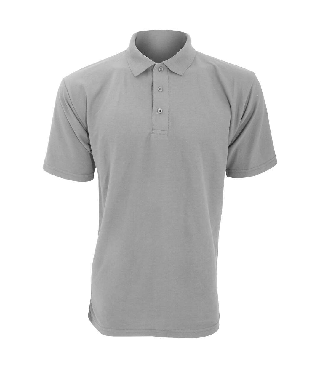 Polo uni à manches courtes UCC pour homme (Gris) - UTBC1194