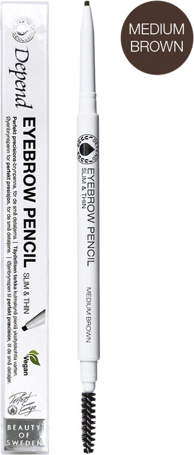 Depend Eyebrowpen. slim&thin Mediumbrown nord
