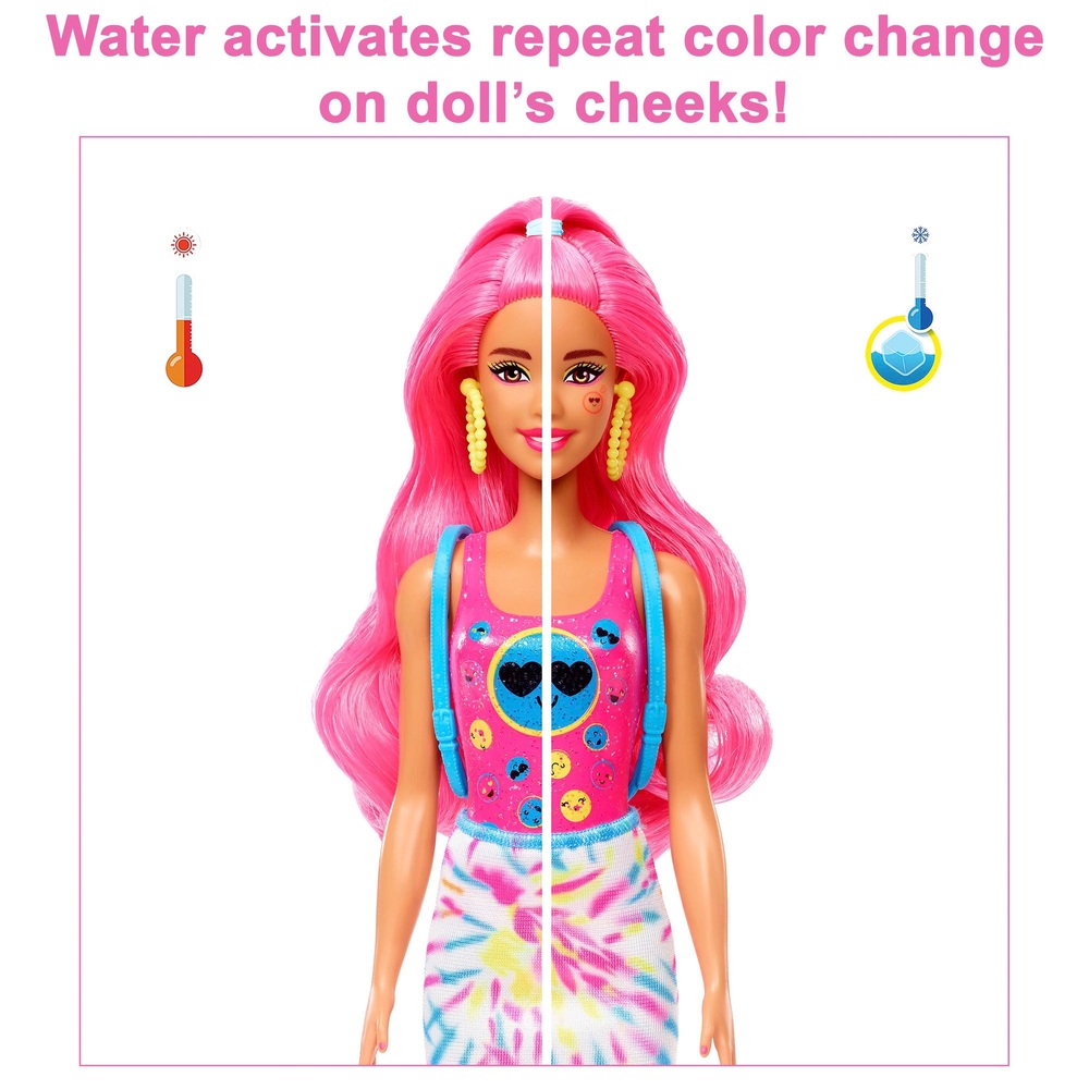 Barbie Colour Reveal Neon Tie-Dye Puppensortiment
