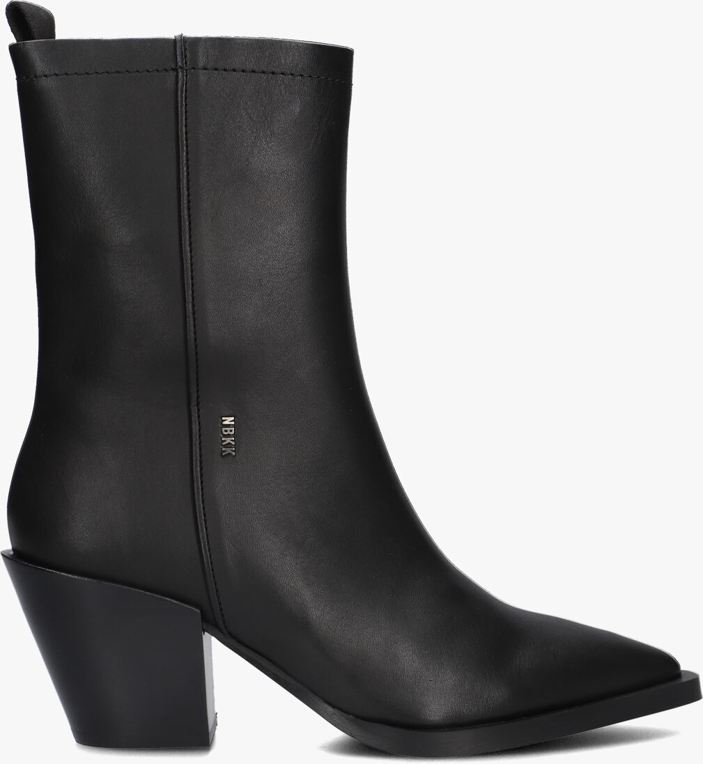 NUBIKK zwarte nubikk enkellaarsjes liv bootie