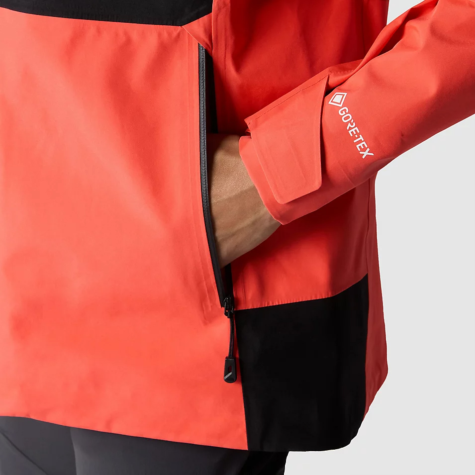 Jazzi GORE-TEX Jacket Dame Radiant Orange/TNF Black