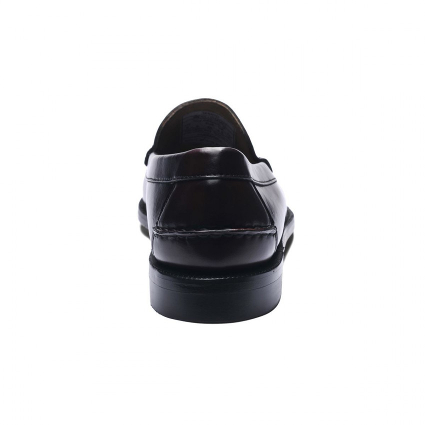 CLASSIC WILL Regular Brown Burgundy MOCASSIN-Mocassin à glands homme en cuir pleine fleur