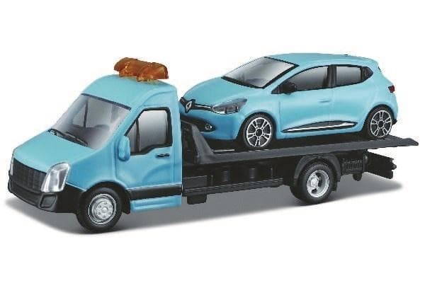 BURAGO Flatbed Transport 1:43 ass
