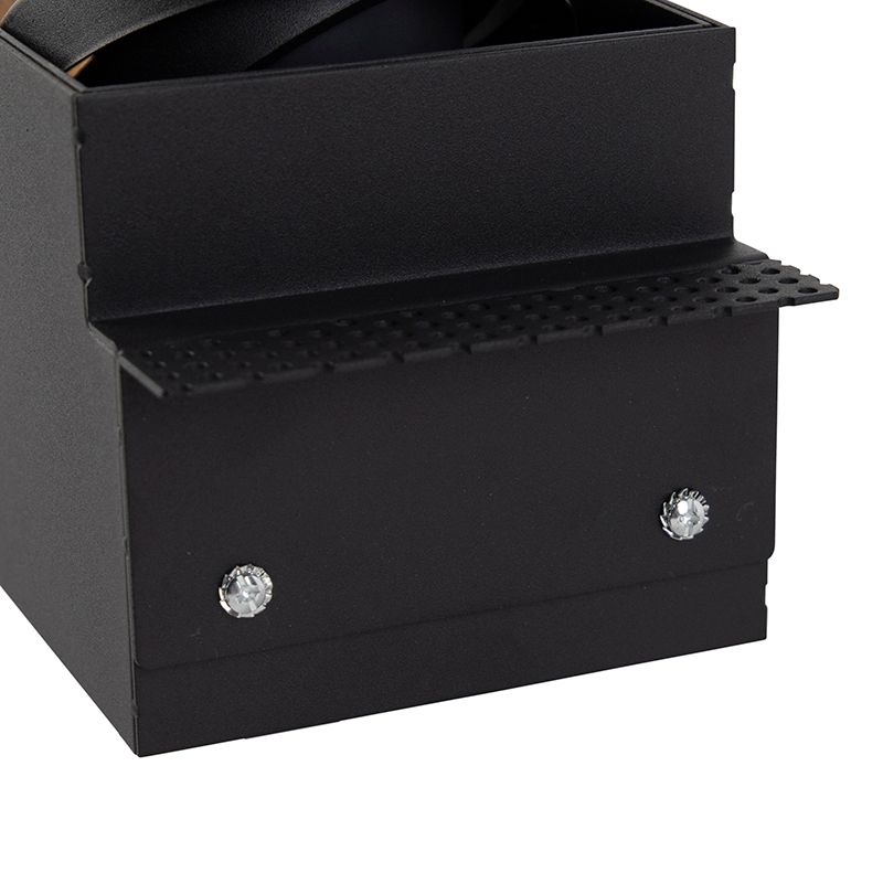 Inbouwspot zwart GU10 AR70 trimless - Oneon