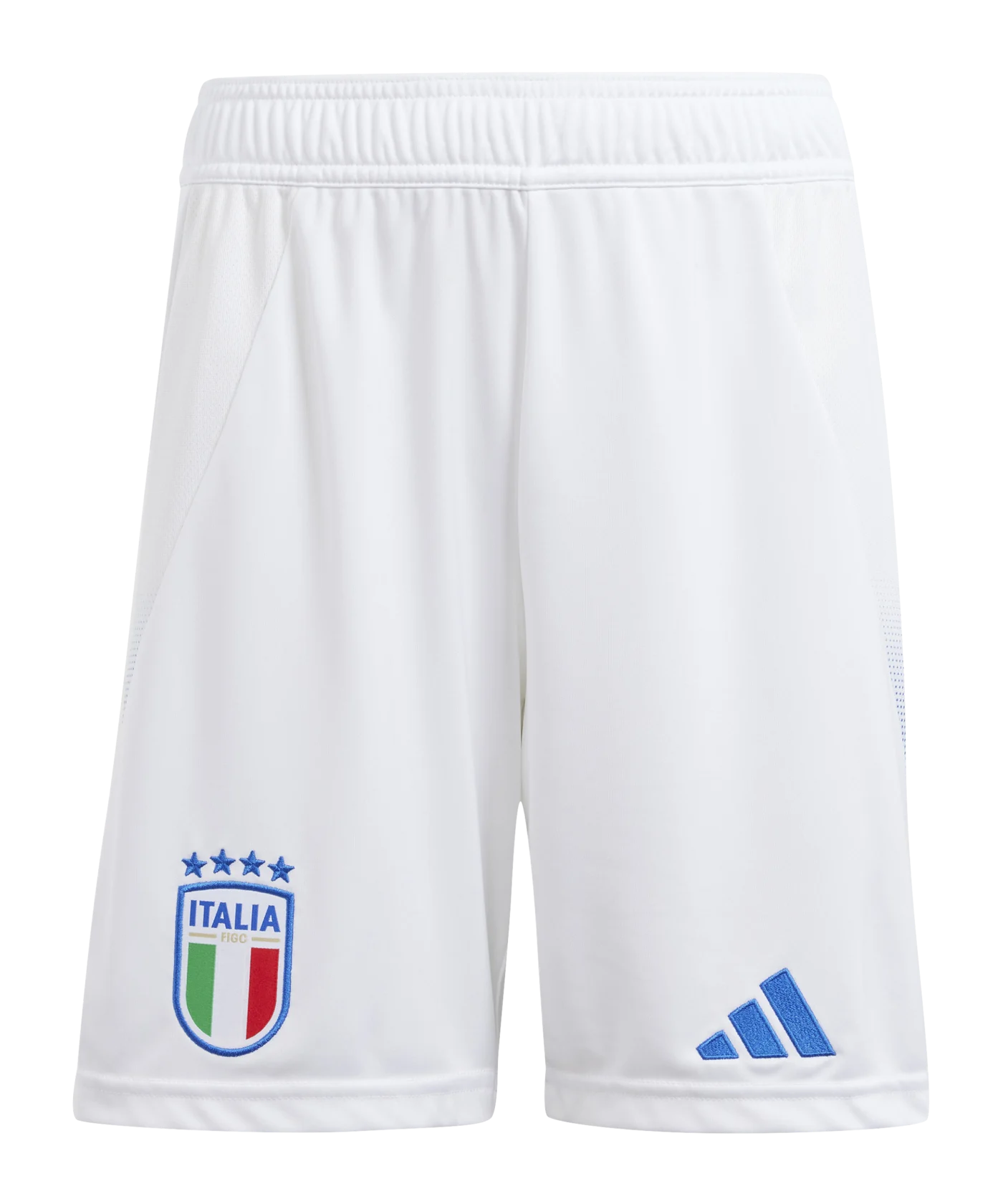 adidas Italien Short Home EM 2024 Kids Weiss