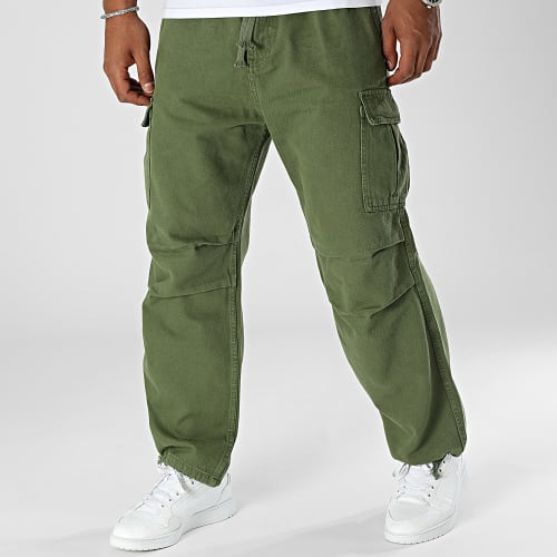 Pantalon Cargo Jean Vert