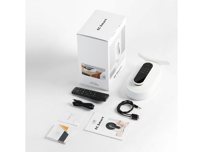 Shanling CD-Player EC Smart mit Bluetooth Weiss Kompakter CD-Spieler mit Bluetooth