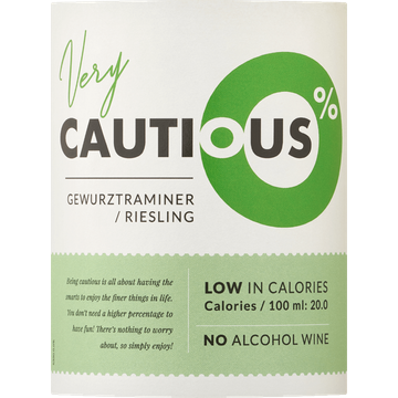 Very Cautious 0% Gewürztraminer / Riesling 750 ml