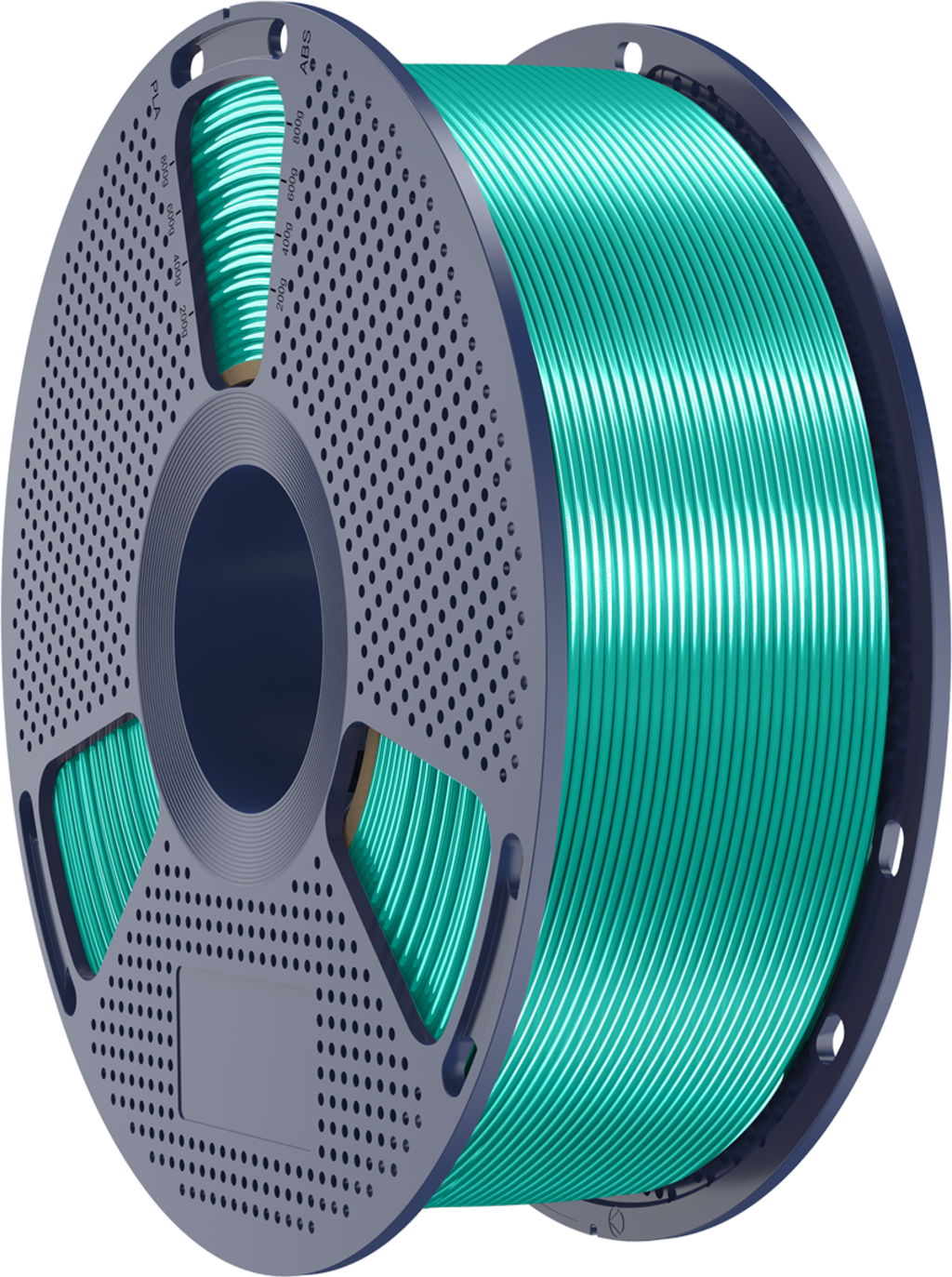 SUNLU  Silk PLA+ Green, 1,75 mm / 1000 g    PLA Material mit glänzendem Finish