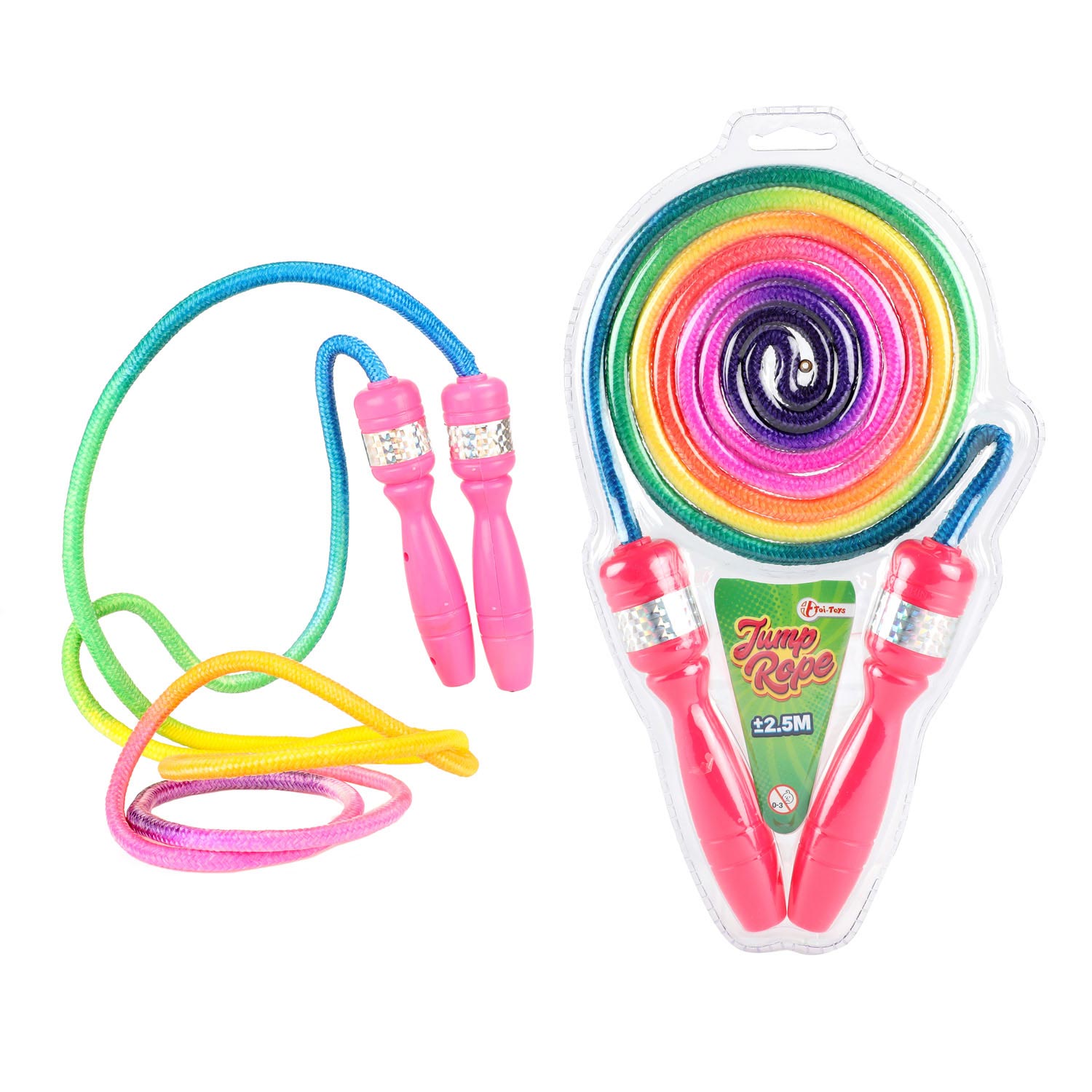Springtouw met Regenboogkleuren