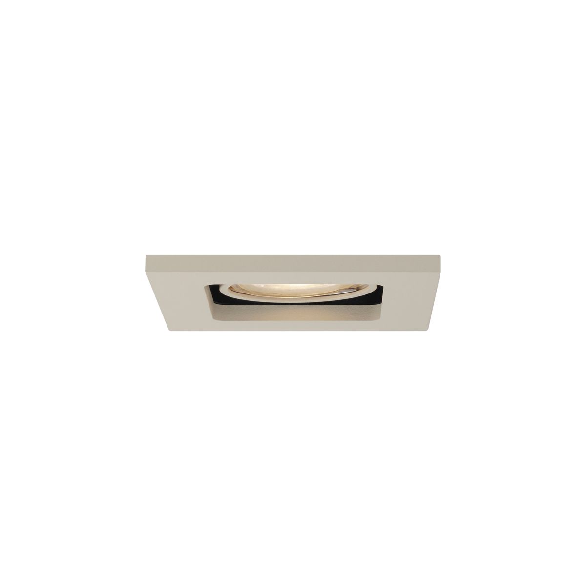 Moderne inbouwspot beige GU10 50mm draai- en kantelbaar - Qure