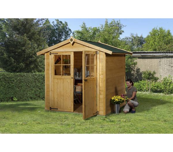 Weka Gartenhaus 316 Gr. 2, ca. B240/H221/T217