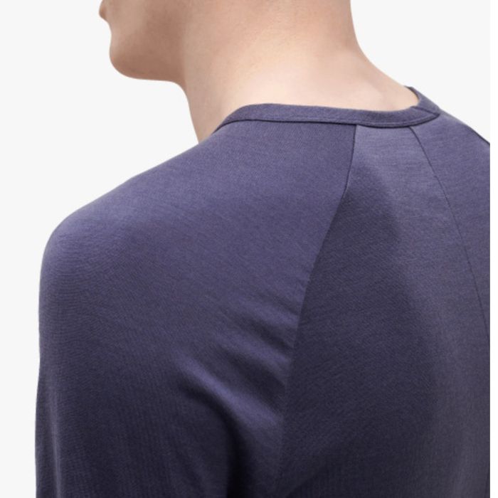 On Herre Mellemlag On Men's Merino Long-T Lilla