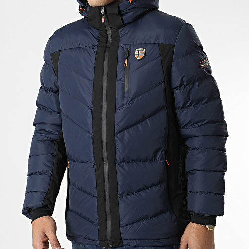 Doudoune Capuche Bolir Bleu Marine
