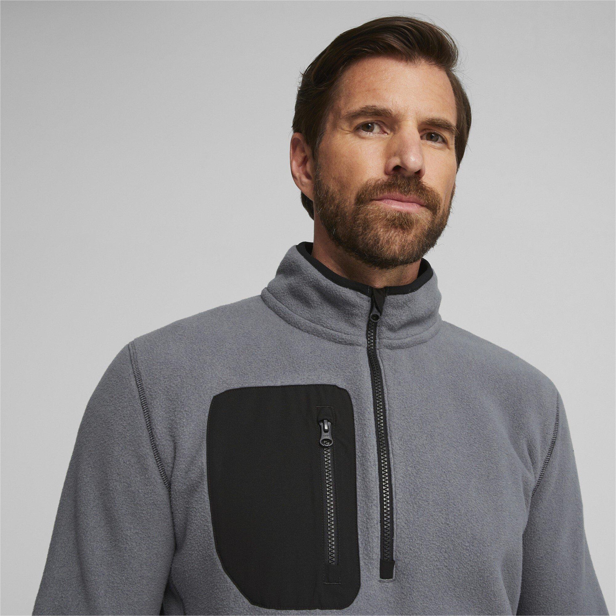 Puma Puma Fleece 1/4 Zip Baselayer Top Mens