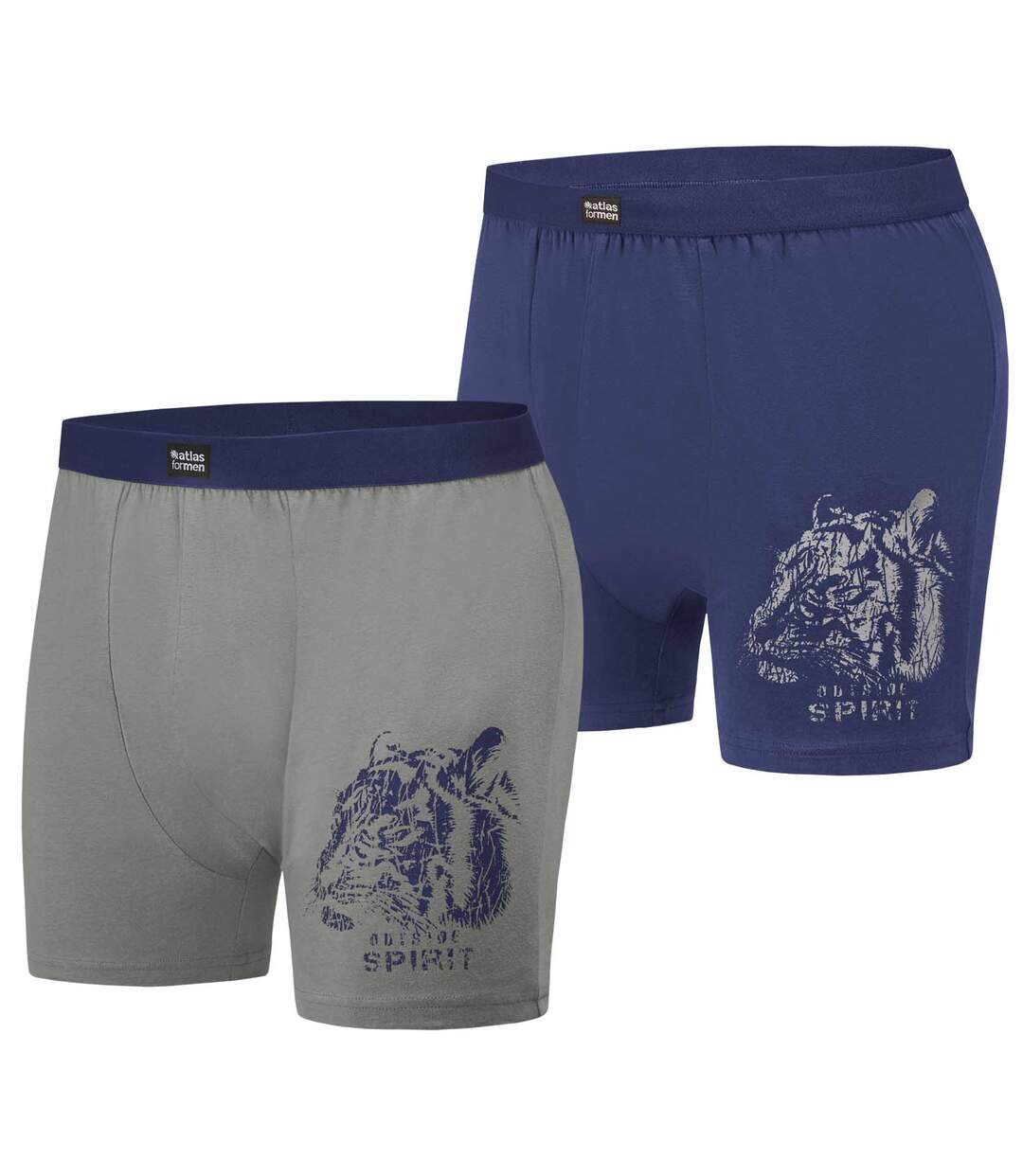 Lot de 2 Boxers Stretch Confort