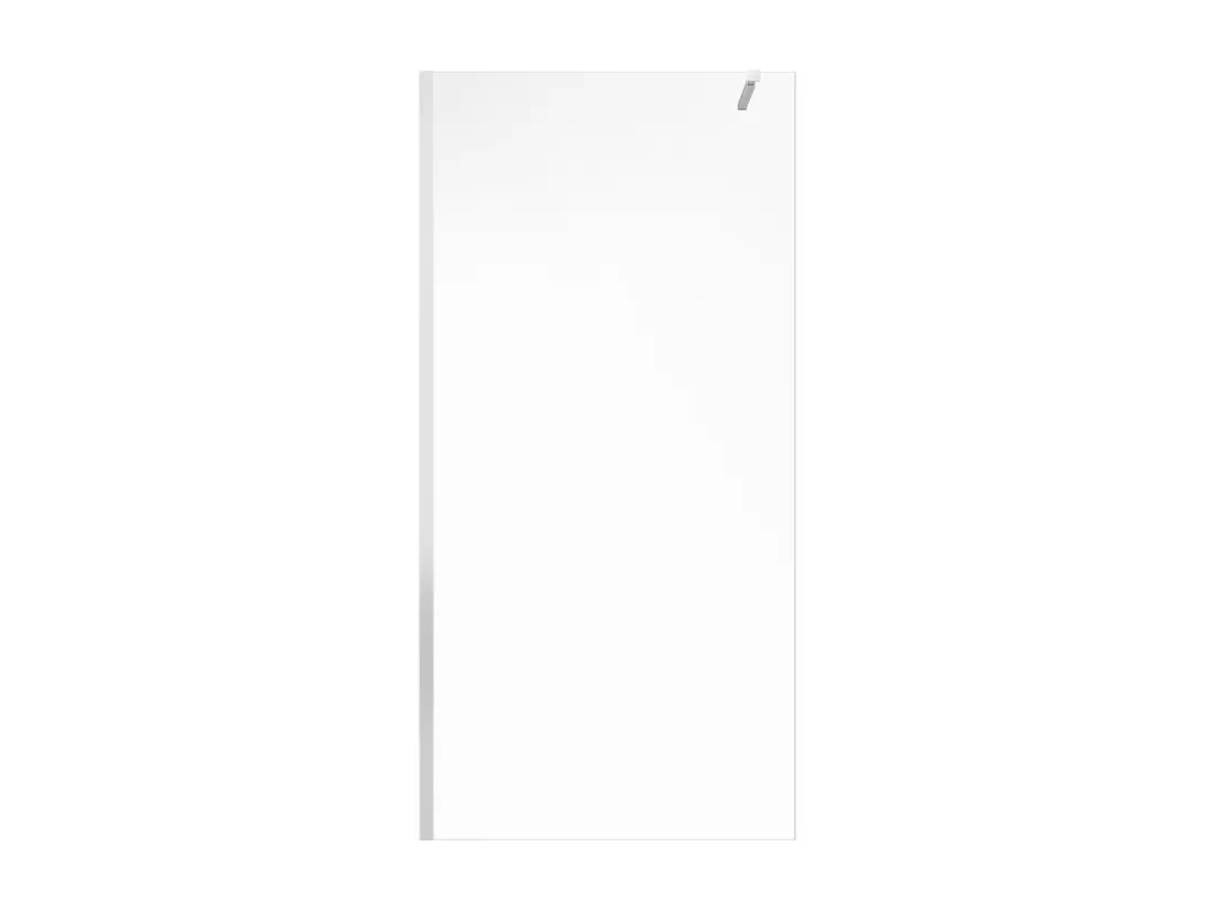 Paroi de douche à l'italienne - Chrome - Verre 6 mm - 120x200 cm - DAREN