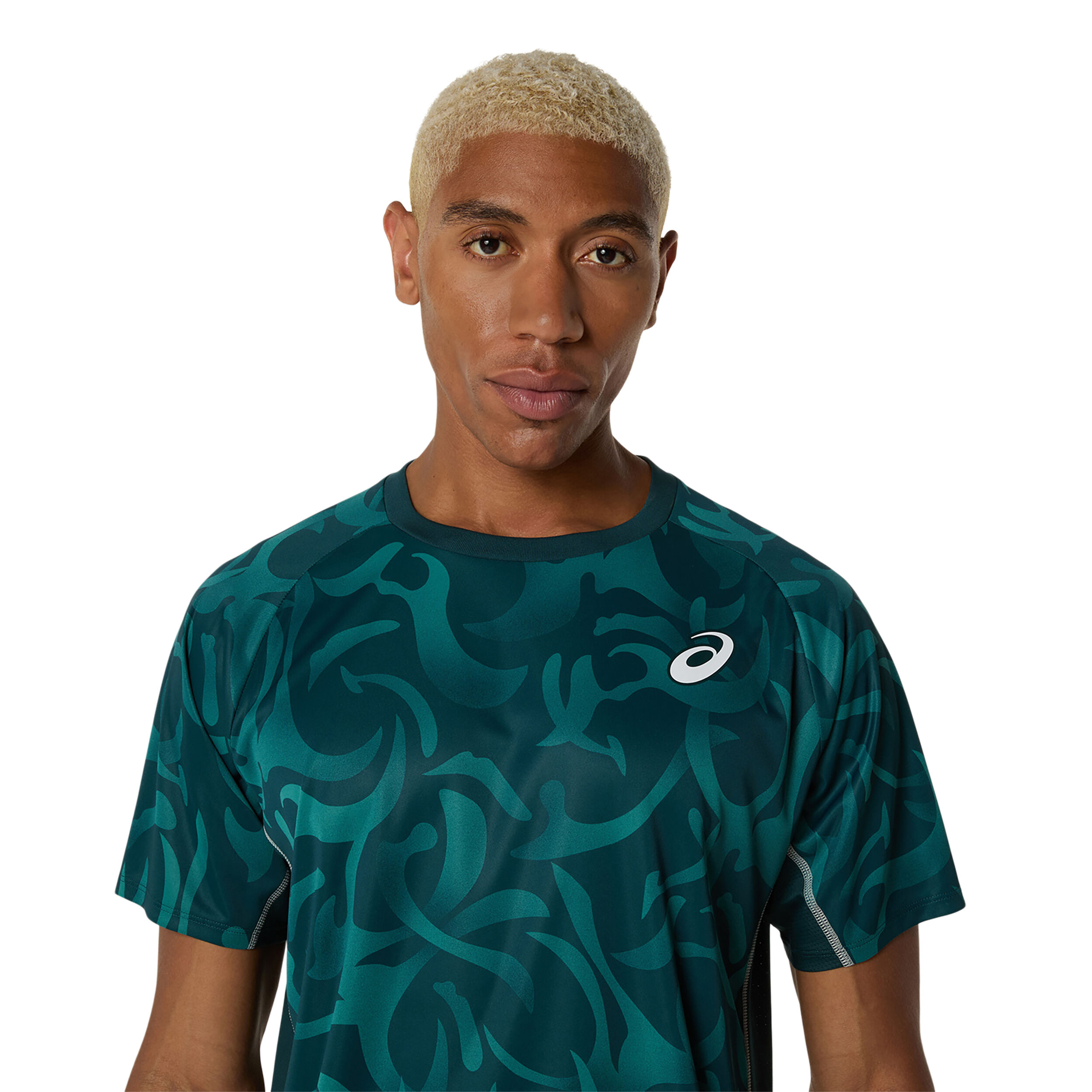 ASICS Game T-shirt Hommes - Vert Foncé