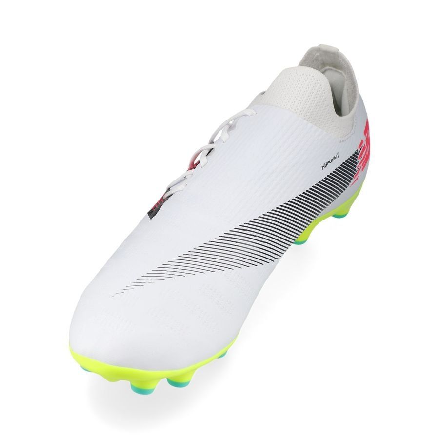 New Balance Furon V7 Destroy AG - Blanc/Violet/Jaune Fluo