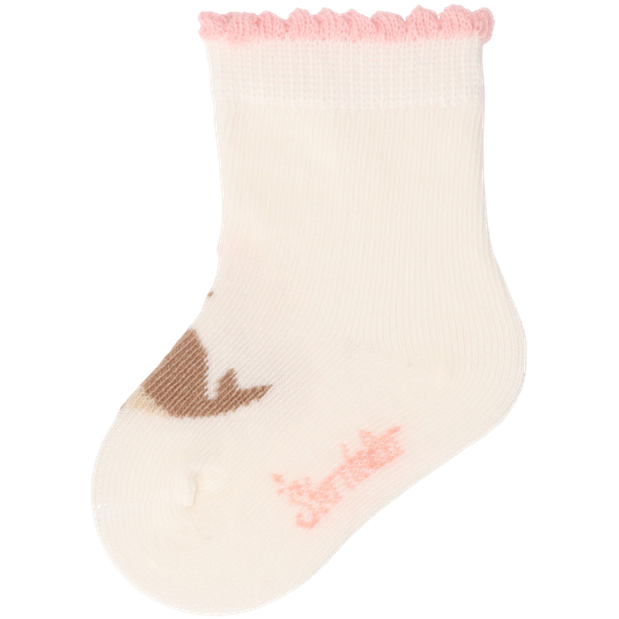 Sterntaler Baby-Söckchen 3er-Pack Wal ecru