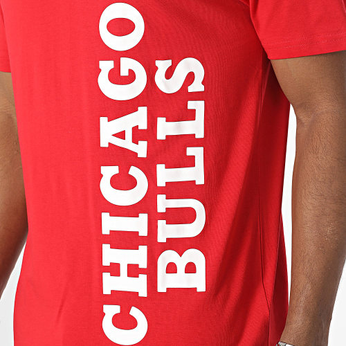Tee Shirt NBA Team Colour Chicago Bulls 60416365 Rouge