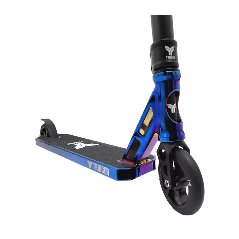 Trottinette freestyle TRIGGER Anima 60 Blue Neodeck 60