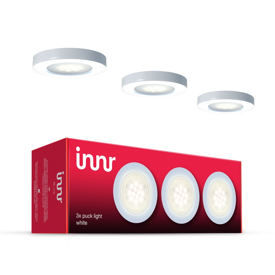 Innr - 3x Smart LED Puck Lights