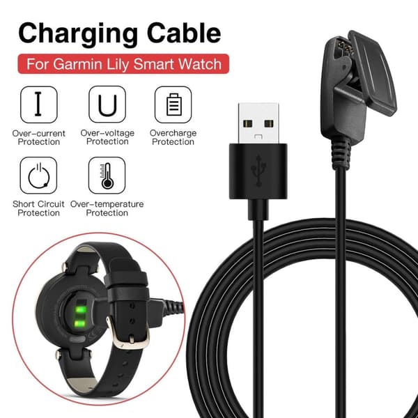 Lader Garmin Forerunner 235/645, 735XT, Vivomove, Approach