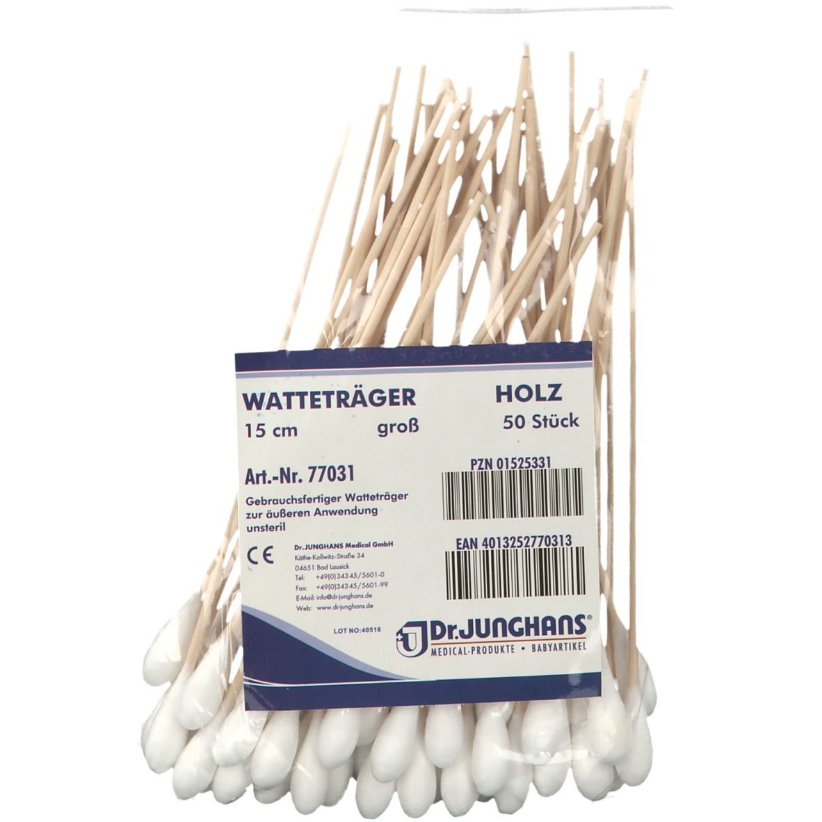 Dr. Junghans® Wattestäbchen